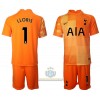 Maglia da Calcio Portiere Tottenham Hotspur Hugo Lloris 1 Alternativa 2021-22 per Bambino